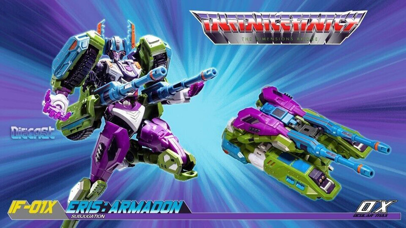 Transformable Toys MMC OX IF-01X Female ERIS:ARMADON Action