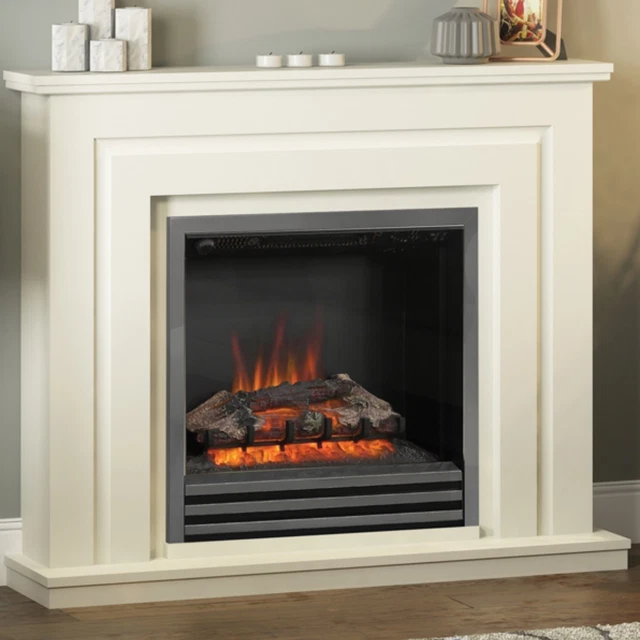 White Electric Fireplaces