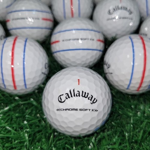 36 Callaway Chrome Soft X Triple Track Used Golf Balls - 3A Grade AAA - CSX - Picture 7 of 7