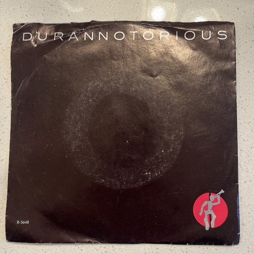 45 Vinyl Record 2 Lot Records 7” Duran Duran Reflex Notorious Poster Picture SL - Picture 2 of 9