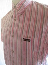Chemise Coton Rouge Et Blanc Marlboro Classics Taille L/42 - Manches Longues