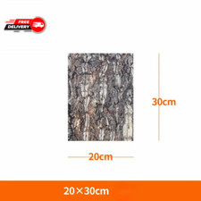 1/2/5PCS Terrarium Tree Bark Decor Turtle Snake Hide Tree Bark Lizard Climbing T