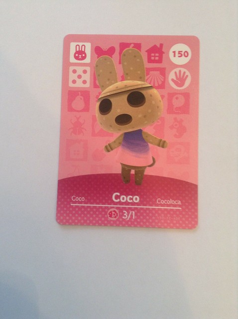 COCO 150 Animal Crossing Amiibo Card Brand New Never Scanned EBay