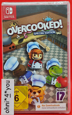 Overcooked! Special Edition - Code in a Box DE Nintendo Switch (Lite) *NEU&OVP*