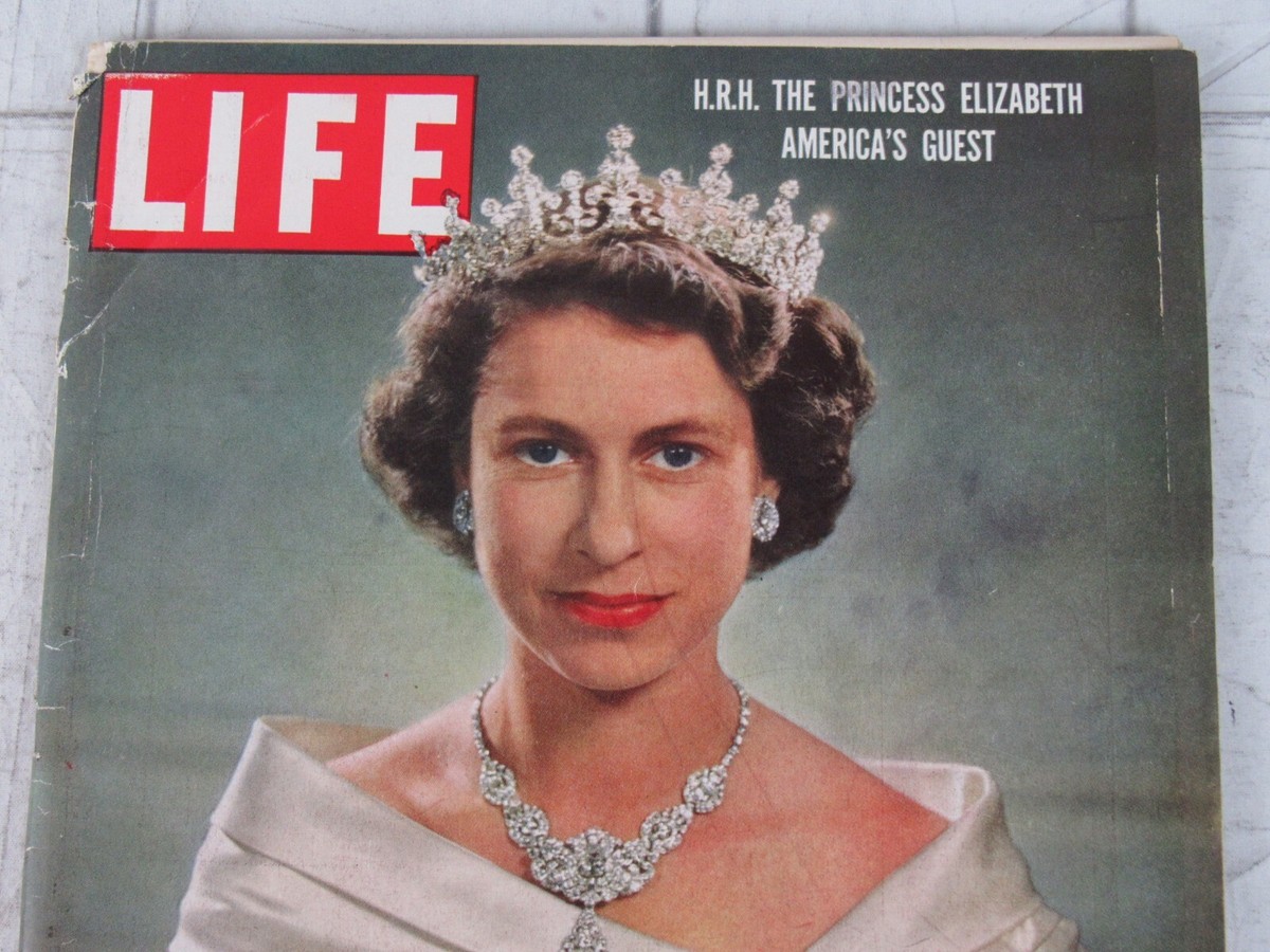 エリザベス女王がカバーのLIFE誌　１９５１年１０月 エリザベス女王がカバーのLIFE誌 1951年10月 Life