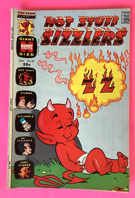 Harvey Comics - HOT STUFF SIZZLERS- No. 55 - 1973 | eBay