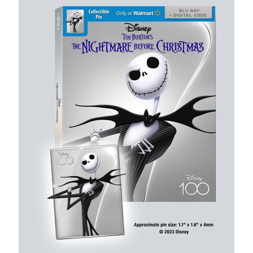 The Nightmare Before Christmas - Disney100 Edition Walmart Exclusive Blu-ray - Imagen 3 de 4