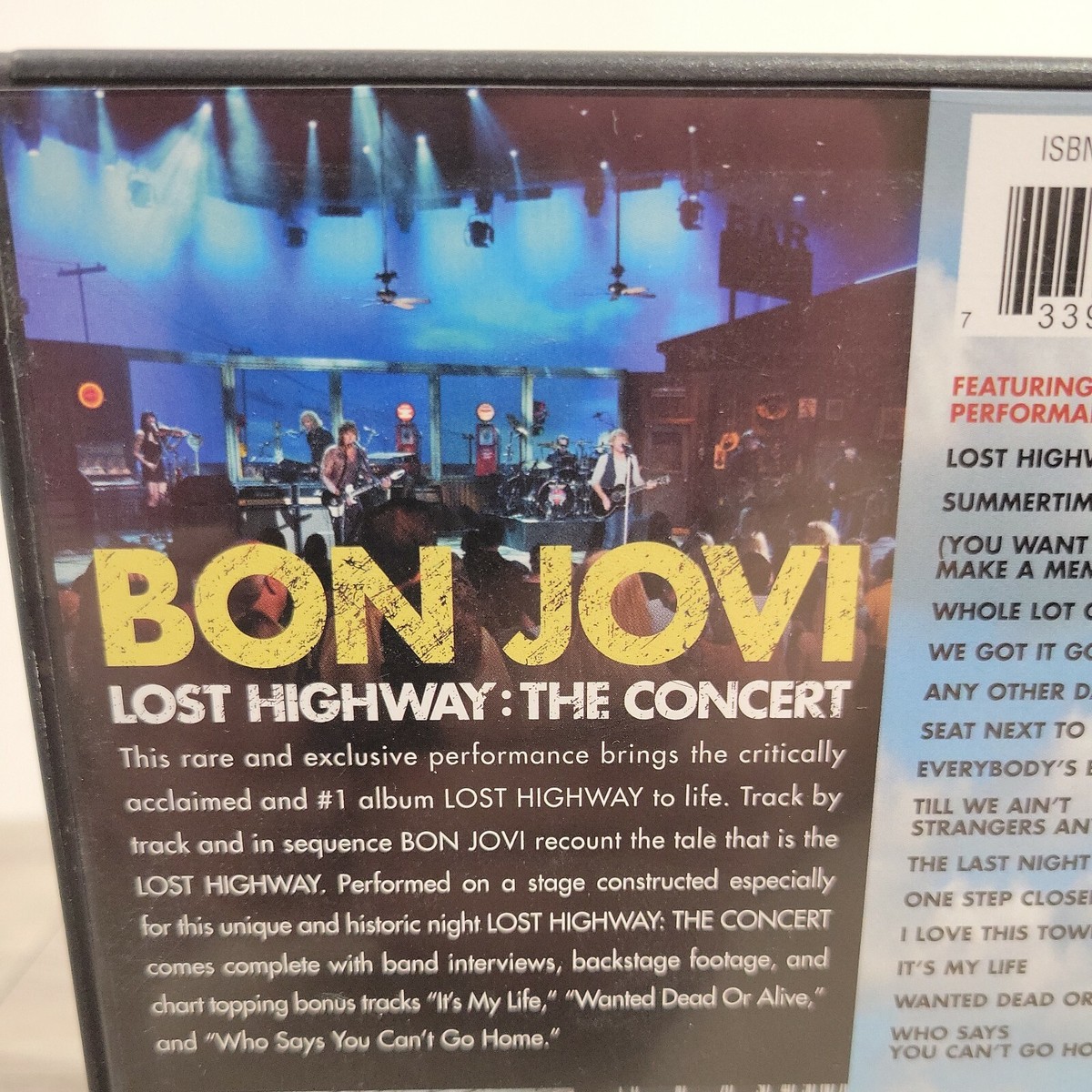 Bon Jovi - Lost Highway: The Concert (DVD, 2007) for sale