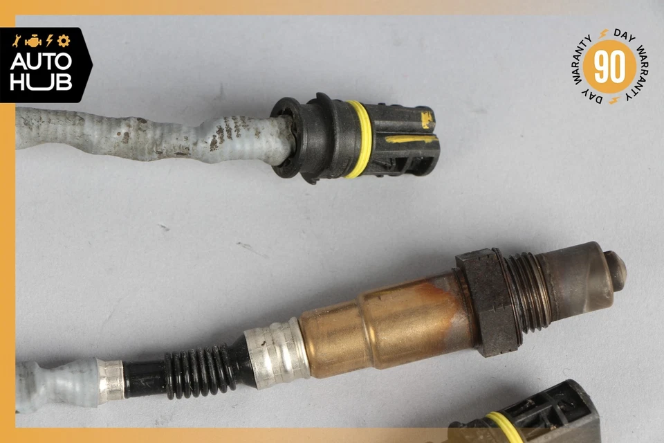 Mercedes R230 SL600 S600 CL600 S65 AMG Oxígeno O2 Sensor Lambda Juego de 4 OEM Foto 2 de 4