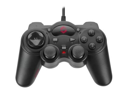SPEEDLINK THUNDERSTRIKE Gamepad Controller USB 1,7m PC Windows 10 2 Analogsticks