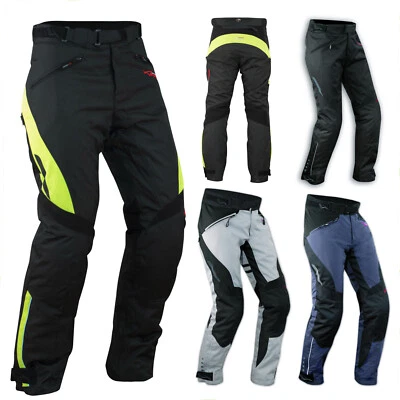 Pantaloni Donna Lady Impermeabile Moto Imbottitura Termica Estraibile