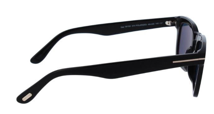 Tom Ford Sunglasses for Men - Black/Blue Polarized for sale