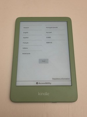 Amazon Kindle 11th Generation (2024) 16gb, Matcha - Excellent Condition!