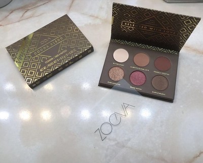 Zoeva Cocoa Blend Eyeshadow Palette Mini Boxed 6 Colors X 0.9g In Box