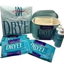 Dryel At-Home Dry Cleaner Kit With Cleaning Cloths Bag Spot Removers