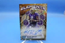 2023 Bowman Best U Elements of the Game Michael Penix Jr Auto Gold /50