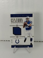 2017 Panini National Treasures - Century Materials Andrew Luck #33 Prime /49