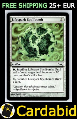 Lifespark Spellbomb - MRD #197 Mirrodin Jim Nelson MP