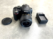 Nikon D3300 24.2MP Digital SLR Camera - Black w/ 18-55mm Lens