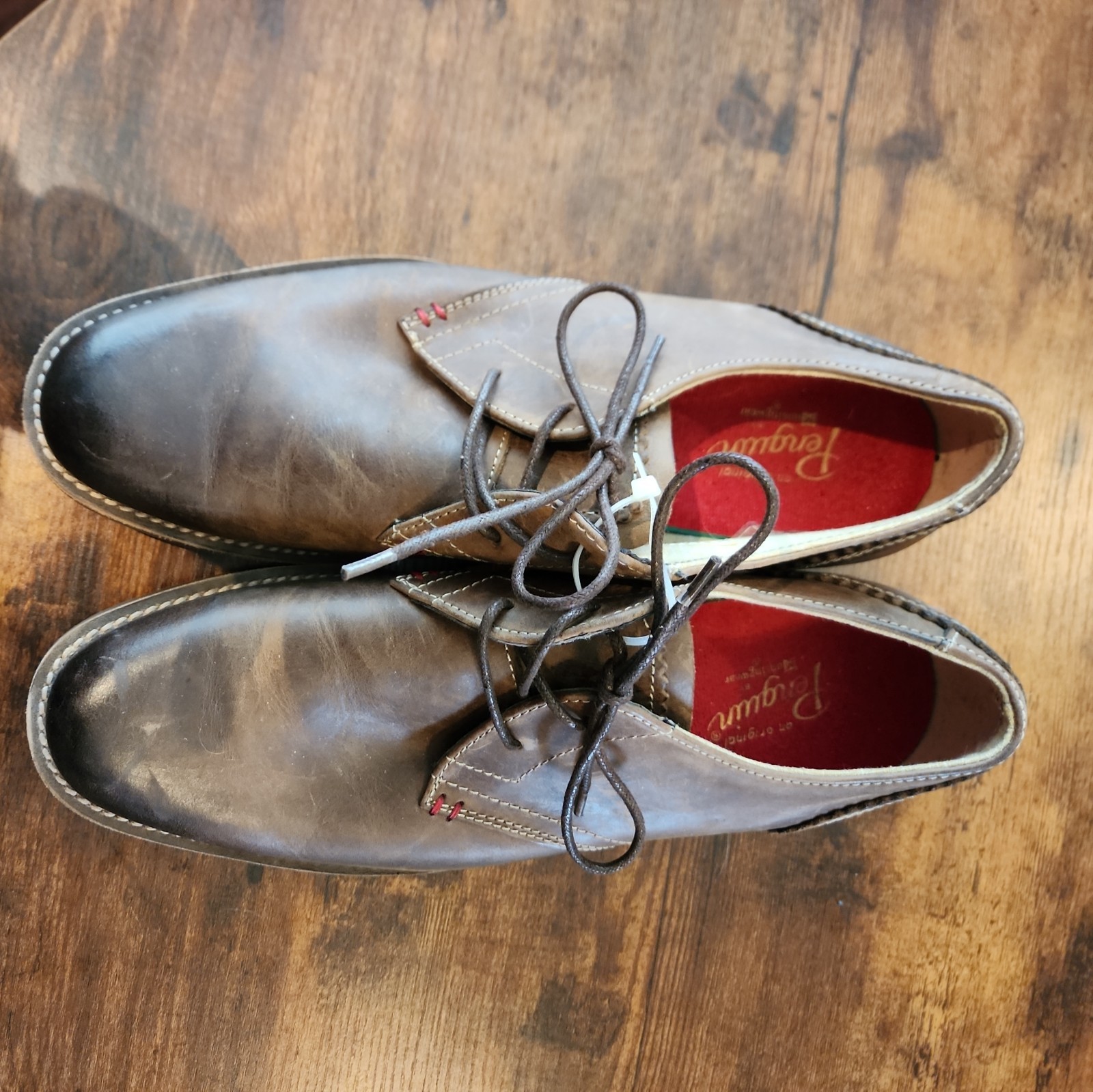 SAOLA Scarpe eleganti originali Penguin by Munsingwear uomo 9 5 Waylon Oxford pelle marrone