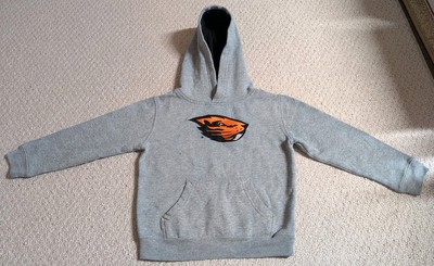 Gen2 Boys Medium Grey Cotton Blend Oregon State Beavers Hooded Sweatshirt 25
