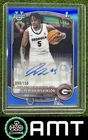 Jeremiah Wilkinson 2025-26 Bowman 99/150 Chrome Auto Blue Refractor Bulldogs