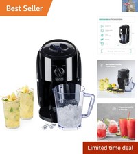 Versatile Ice Crusher with Dual Modes & 1L Hopper - Ideal for Refreshing Drinks