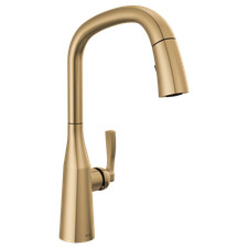Delta Stryke 9176-CZ-PR-DST Pull-Down Kitchen Faucet - Lumicoat Champagne Bronze