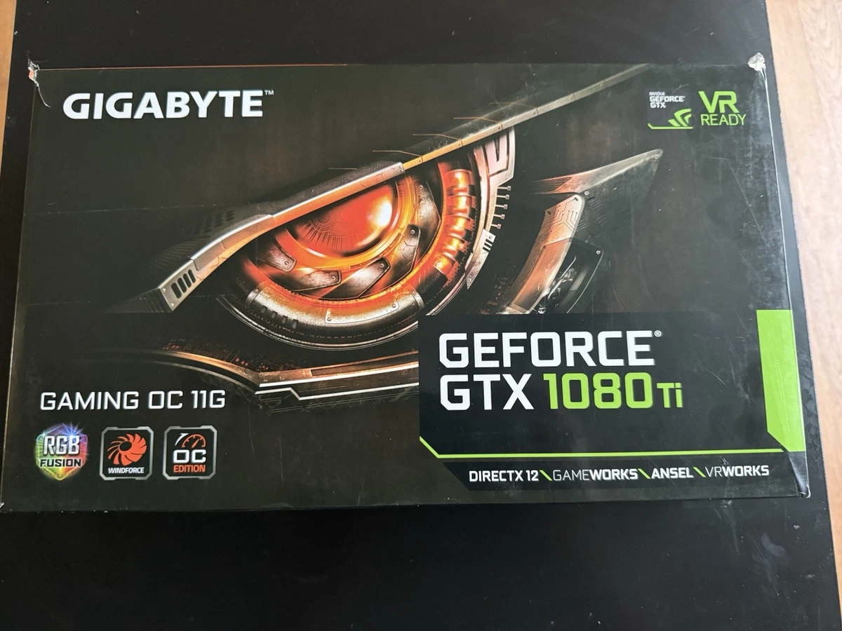 Preços baixos em GIGABYTE Nvidia Geforce Gtx 1080 Ti Cartões de