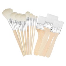 Mop Brush for Acrylic Painting, Assorted Size Acrylic Paint Brush Set2184