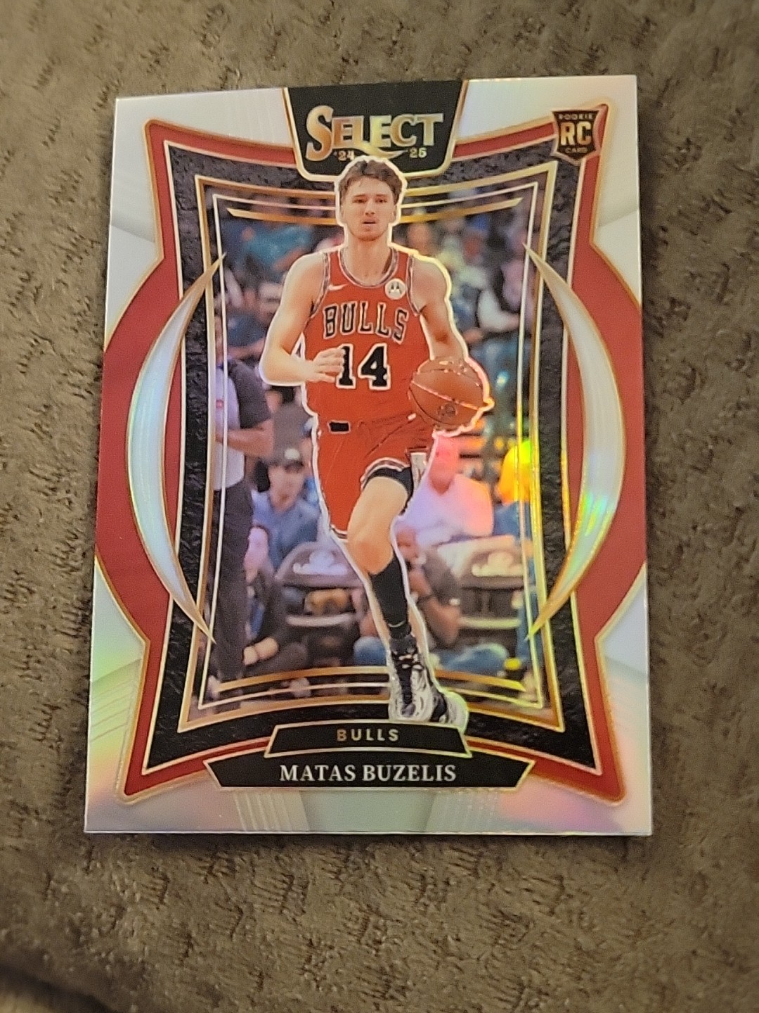 2024-25 Panini Select - Concourse Matas Buzelis #70 Silver Prizm (RC)