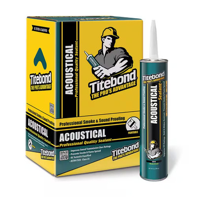 28 Oz. White Acoustical Smoke and Sound Sealant (12-Pack)
