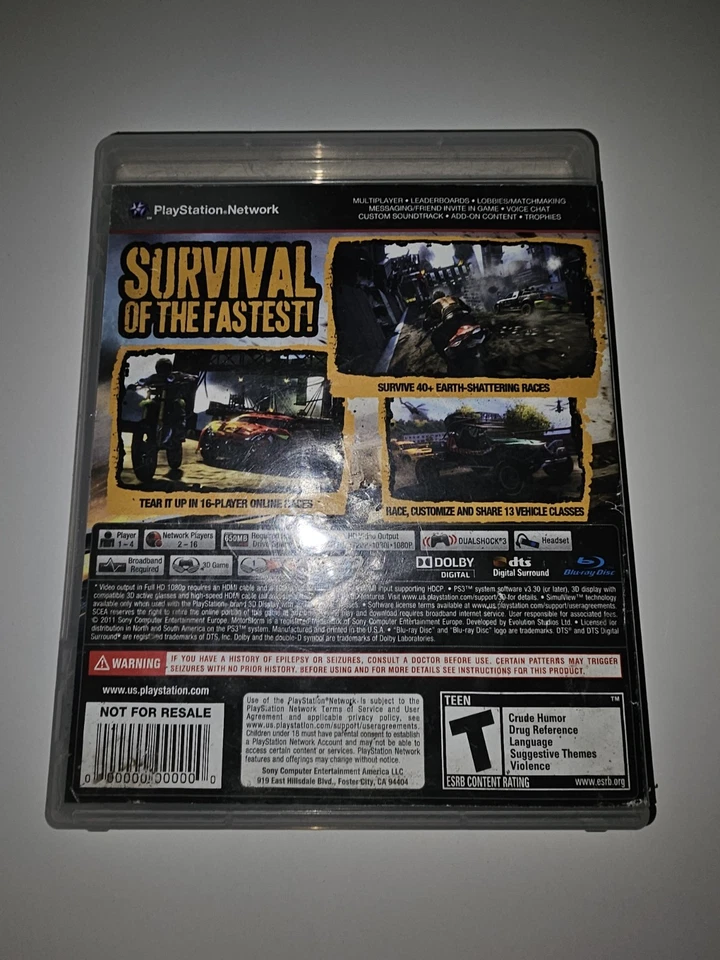 MotorStorm Apocalypse (Playstation 3) PS3 Foto 3 de 4