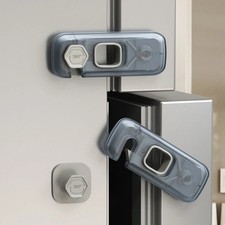Fridge Locks Child Safety Refrigerator Freezer Door Latch Baby Proof