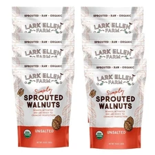 Lark Ellen Farm Organic Walnuts 10.0 oz (Pack of 6)