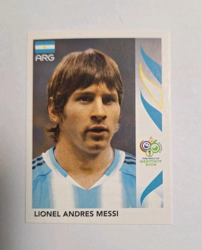 2006 Panini FIFA World Cup Germany    LIONEL Messi #185