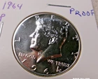 1964 P Proof 90% Silver KennedyHalf Dollar
