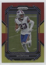 2022 Panini Prizm Red & Yellow Prizm /44 Micah Hyde #36