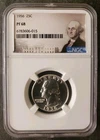 1956 Proof 25c Washington Silver Quarter Dollar NGC PF68