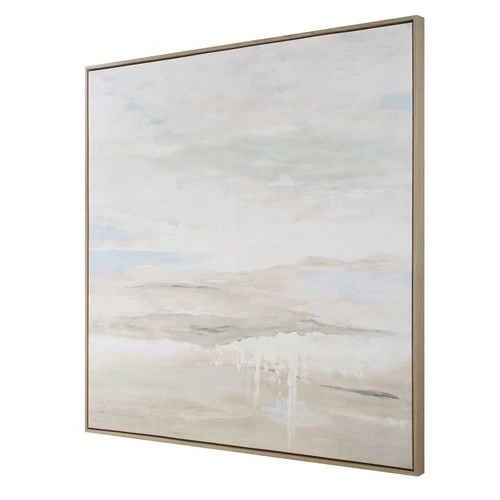 Uttermost 32452 Gravity 72" x 72" Framed Abstract Painting - Hand Painted Canvas - Picture 5 of 6
