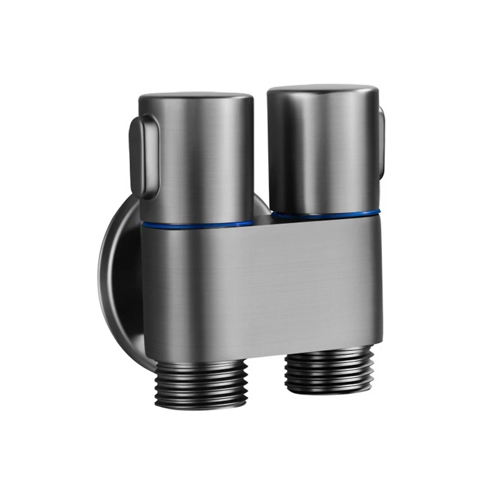 -Multifunktions-Wasserhahn Aus Messing, 1 Eingang, 2 AusgäNge, Dual-Control9262