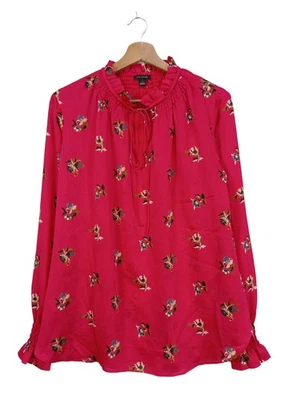 ANN TAYLOR Blusa de manga larga Mujeres Blusa Talla EU 36 rosa look casual - Imagen 1 de 4
