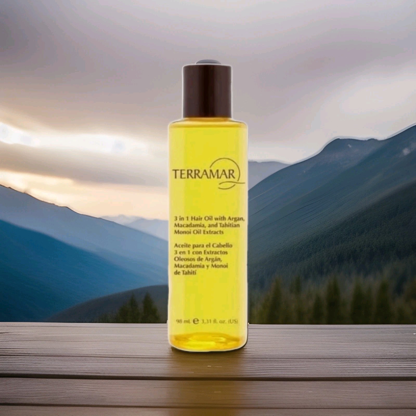 3 - 1 HAIR OIL WITH ARGAN  And Macadamia 95ml/ 3.31 FL OZ 