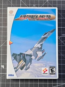 Dreamcast Airforce Delta Your Choice of Custom Case - NO Game or Manual
