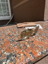 Ray-Ban Aviator Sunglasses Gold Metal Design Italy