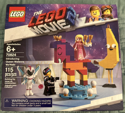 LEGO 70824 The LEGO Movie 2 Queen Watevra Wa'Nabi 115 Pieces NEW Sealed