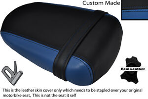 ROYAL BLUE & BLACK CUSTOM FITS SUZUKI GSXR 600 750 11-12 L1 L2 FRONT SEAT COVER