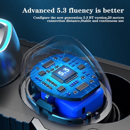 Słuchawki Bluetooth Bezprzewodowe słuchawki douszne TWS douszne do iPhone Samsung - Zdjęcie 10 z 22