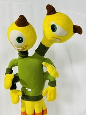 Disney Monsters Inc University Terri Terry Perry Two Headed Plush Doll 15  