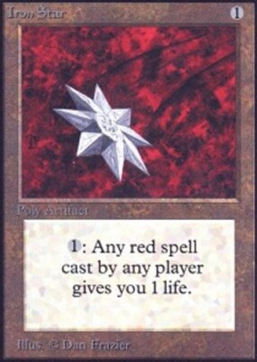 Iron Star DMG, English MTG Beta